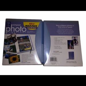 2 Compact Photo Organizer ~ Holds 216 (